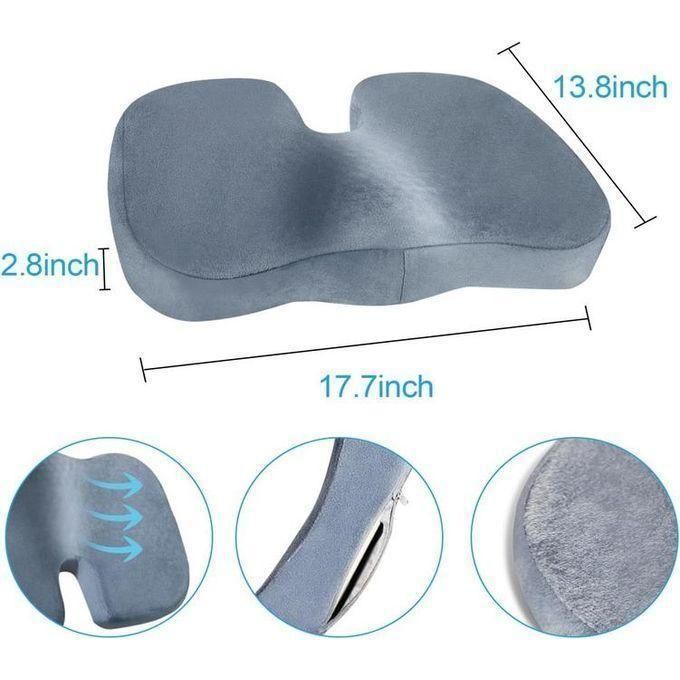 Coussin de siège orthopédique pour bureau et voiture