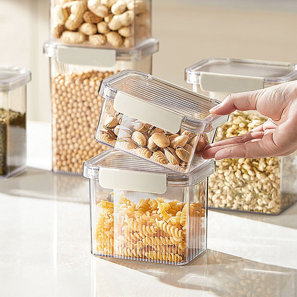 Pot Transparent Scellé, Avec Couvercle De Cuisine