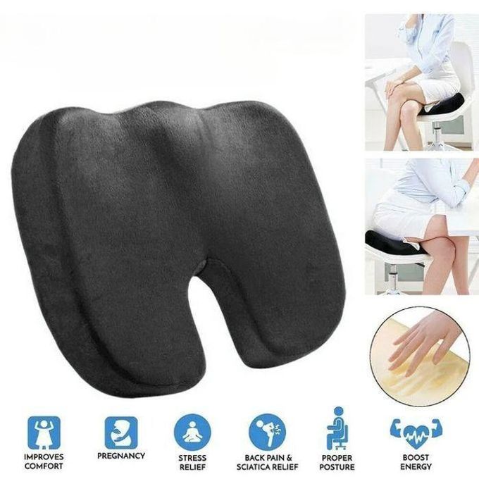 Coussin de siège orthopédique pour bureau et voiture