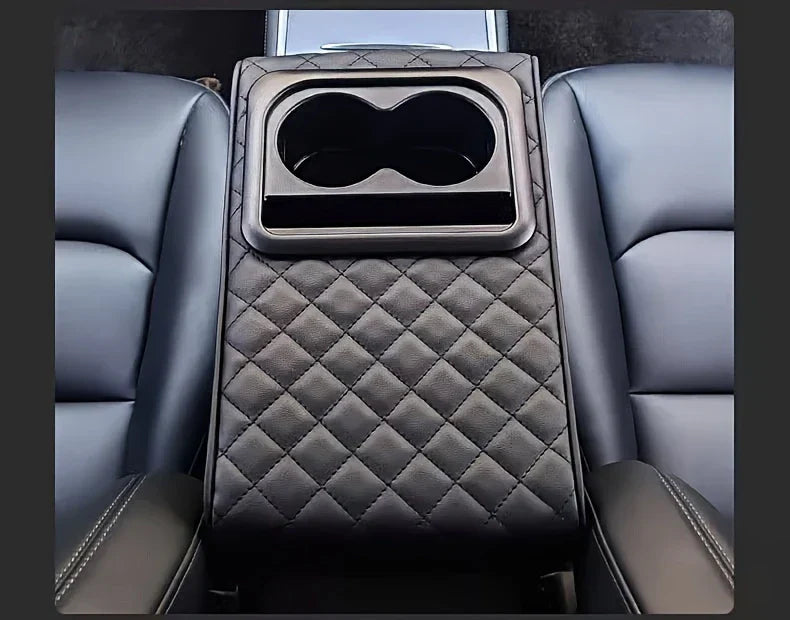 Conforta® Coussin d'Accoudoir de Voiture en Cuir