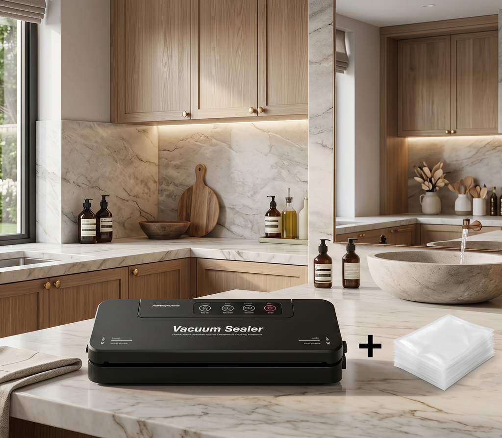 Machine d'emballage sous vide avec sachet gratuit