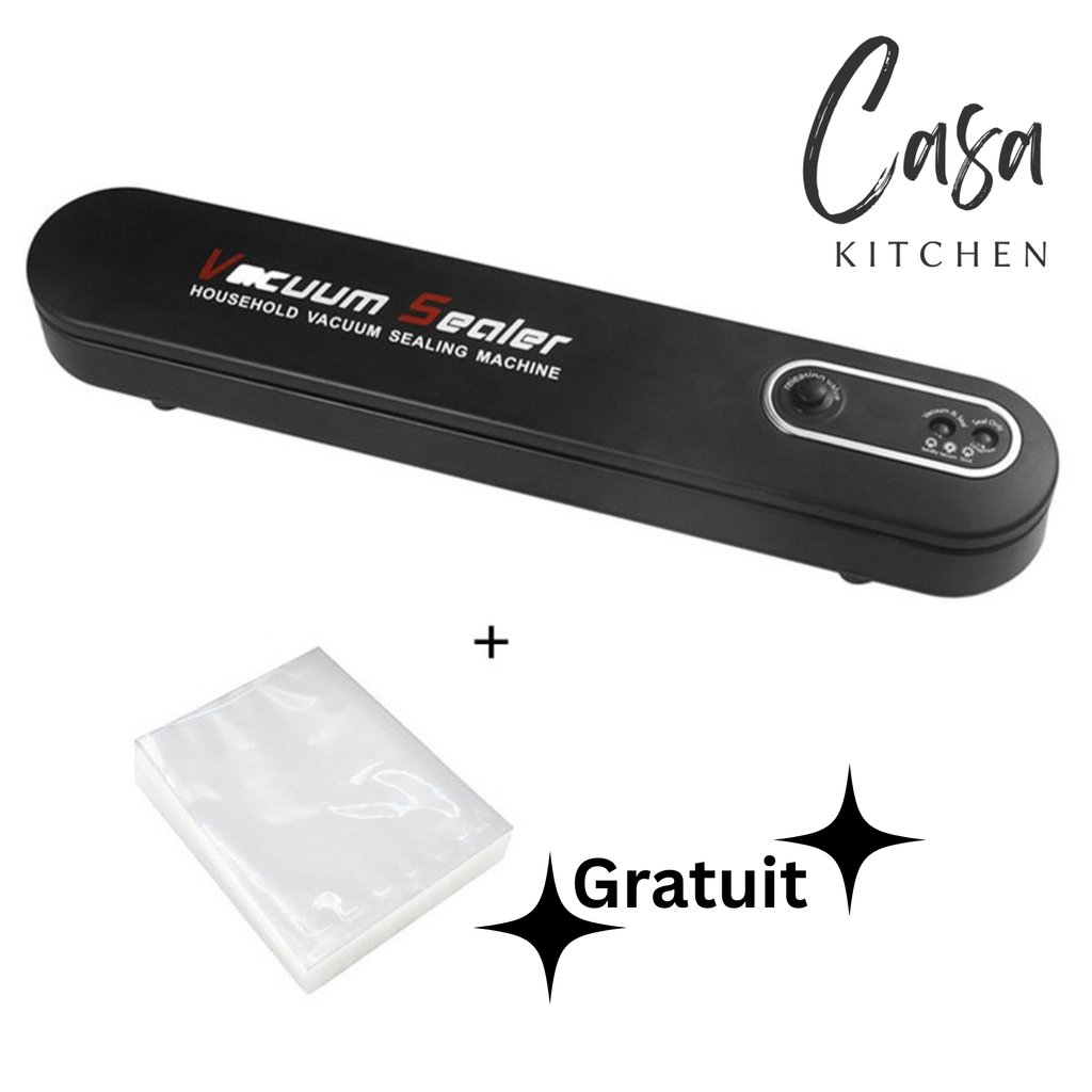 Machine d'emballage sous vide avec sachet gratuit